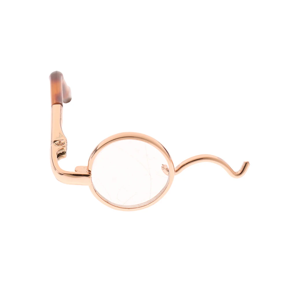 1/3 BJD Dolls Copper Round Glasses Eyewear Outfit for MSD DOD | Игрушки и хобби