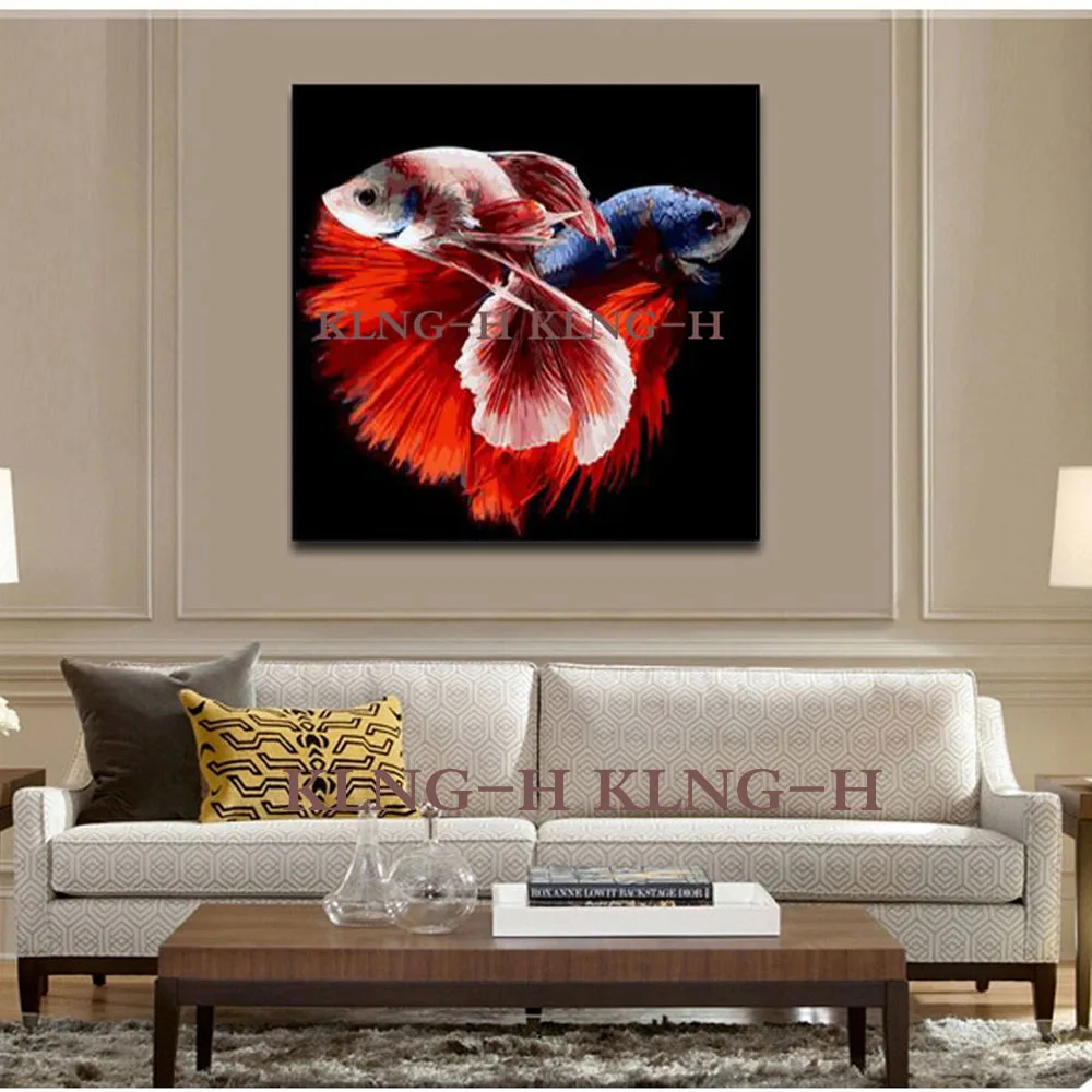 Картина маслом Рисование мультфильмов о современном абстрактном искусстве