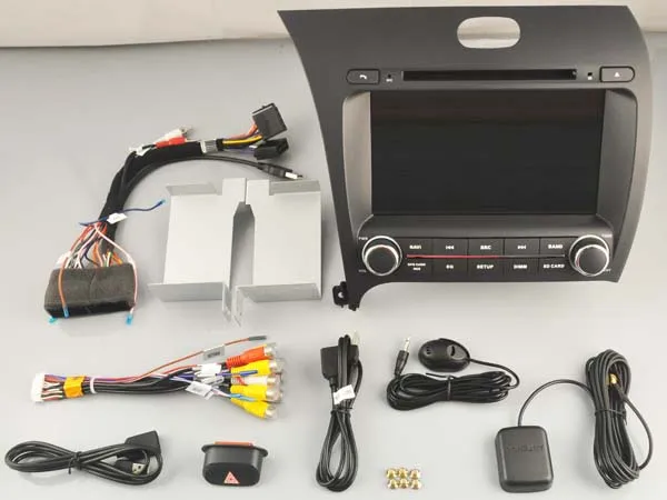 Автомагнитола RoverOne с DVD GPS для Kia K3 Forte Cerato Android 10 сенсорный экран мультимедийный