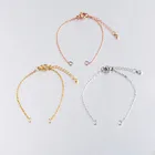 Цепочка Из Нержавеющей Стали 316L шириной 1,52,0 мм под розовое золото, 14 см, 5 шт.