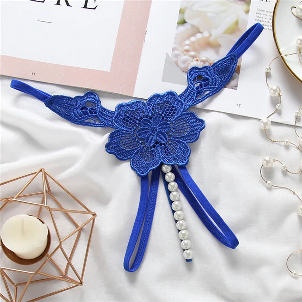 Трусики-стринги женские с вышивкой сексуальные эротические невидимые вырезами