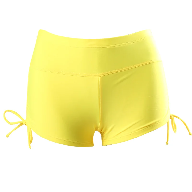 Женские летние пляжные шорты для серфинга быстросохнущие черные плавания с