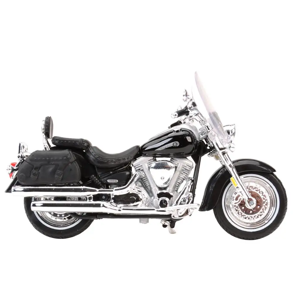 

Maisto 1:18 Yamaha Road Star Silverado Static Die Cast Vehicles Collectible Hobbies Motorcycle Model Toys