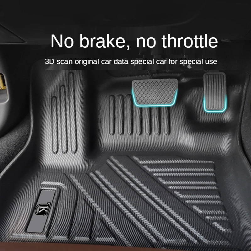 Подходит для TOYOTA CHR 2018 2019 2020 индивидуальный автомобильный коврик пола из ТПЭ и