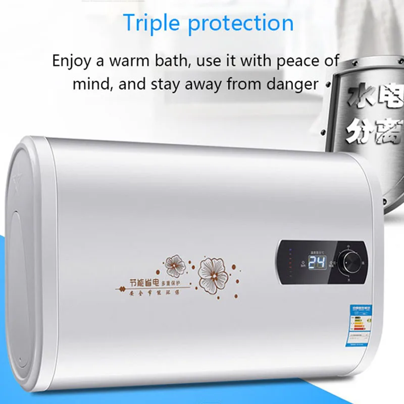 

Бытовой электрический водонагреватель R56, маленький плоский ковш для хранения, настенный водонагреватель, аппарат для ванной EA