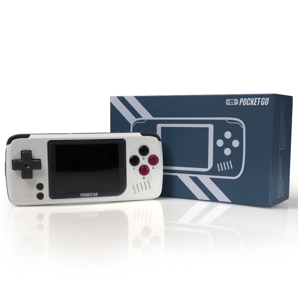 2.4 inch PocketGo Handheld Game Console 32G IPS Screen Retro player Classic NES/GB/GBC/PS1 Miyoo Gaming Players Consoles | Электроника