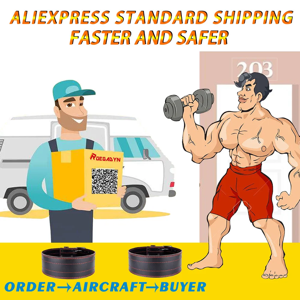 Фитнес снаряжение мужской т Бодибилдинг приседание кожаный ремень Тяжелая