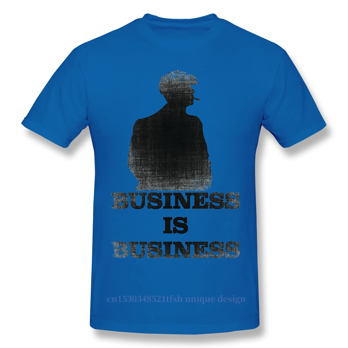 

High Quality Men Peaky Blinders Literature British TV Series T-Shirt Business Is Business Pure Cotton Shirt Tees Harajuku TShirt