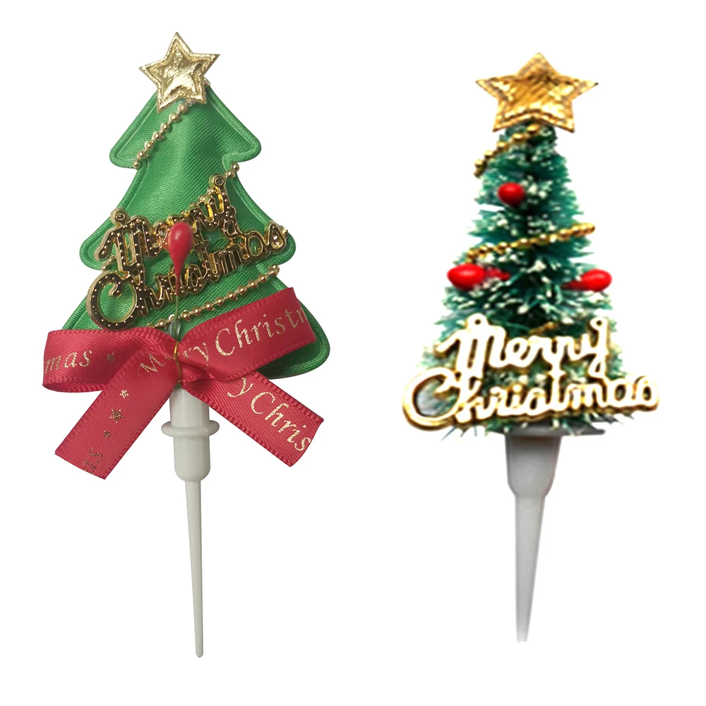 10 шт. Топпер на Рождественский торт Рождество вечерние украшения в виде