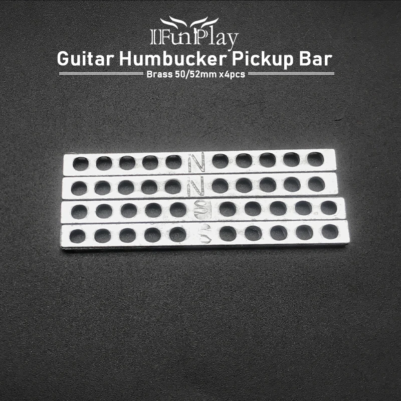4 шт. 50/52 мм LP разделитель для электрогитары 6 струн хамбакера железные
