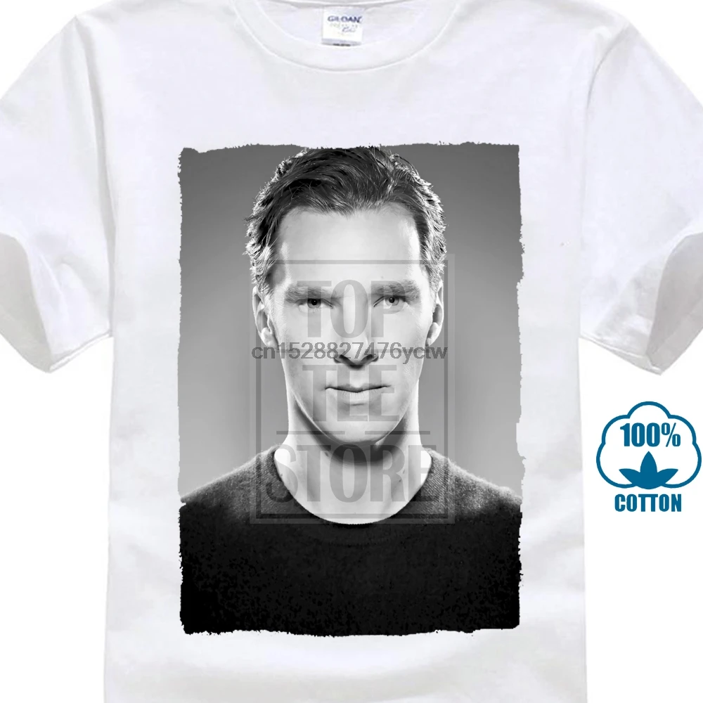 Бенедикт камбербэтч футболка Homme Col Rond Cadeau|Мужские футболки| |