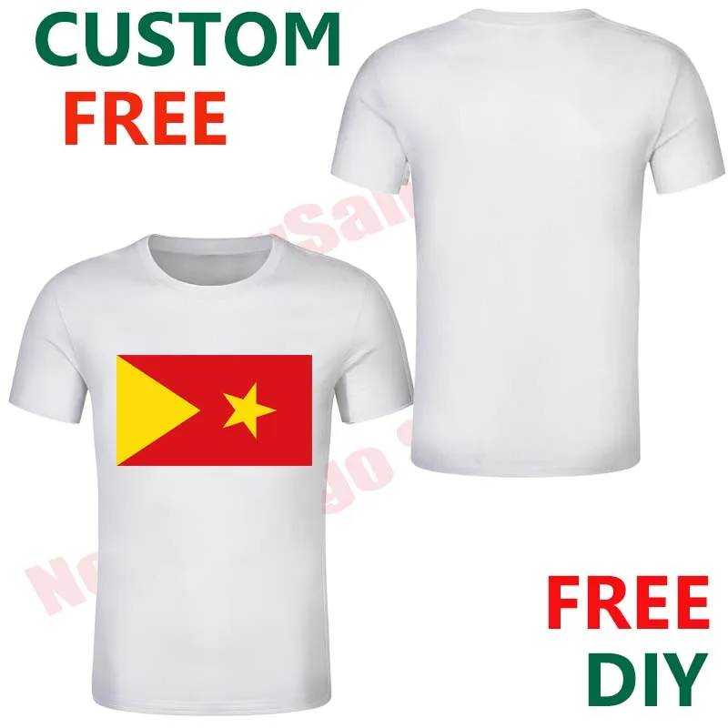 Футболка Tigray с эмблемой флага на заказ уличная одежда Tigrinya женские футболки