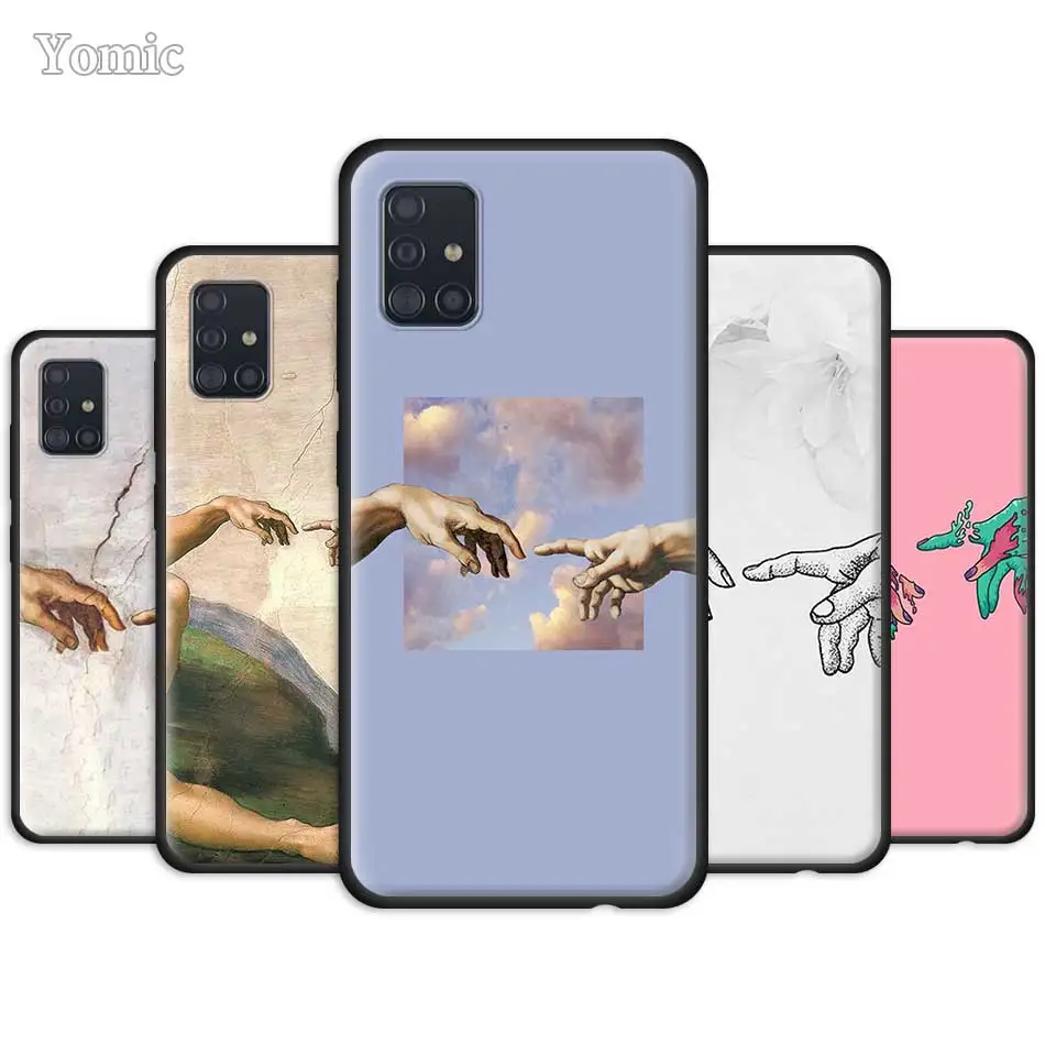Создание Адама чехол для Samsung Галактики A51 A71 A50 A21s S20 FE S21 ультра A31 A10 A20e A41 A70 M31