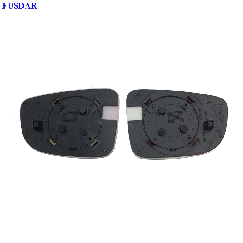 1 пара левая и правая дверь зеркальные стеклянные линзы для Mazda 3 AXELA 2014-2016 |