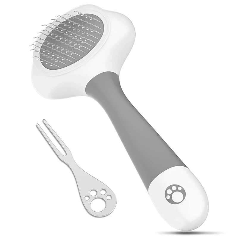 

Щетка для кошек, расческа для кошек для вычесывания и ухода, эффективное выпадение, инструмент для вычесывания кошек, собак и кошек