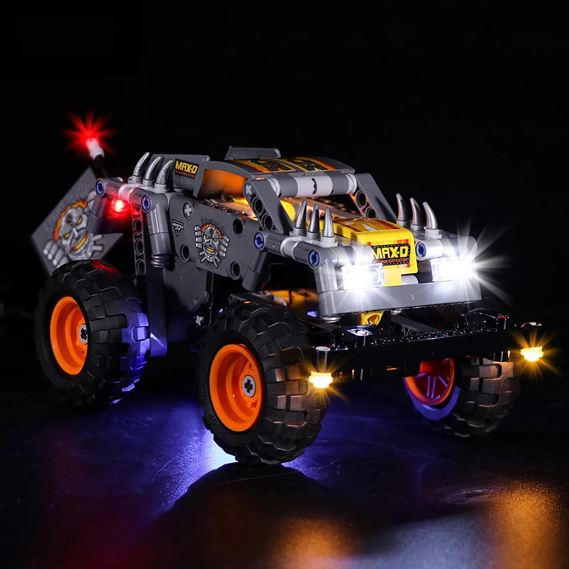 

Светильник совместима с 42119 Monster Jam Max-D (светильник, без блока)