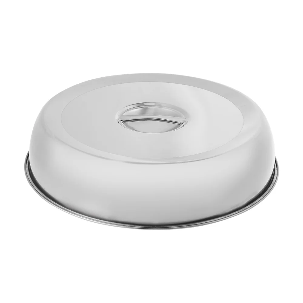 

1Pc Stainless Lid Round Lid Universal Lid Pot and Pan Cover with Handle for Flat (Silver 24)