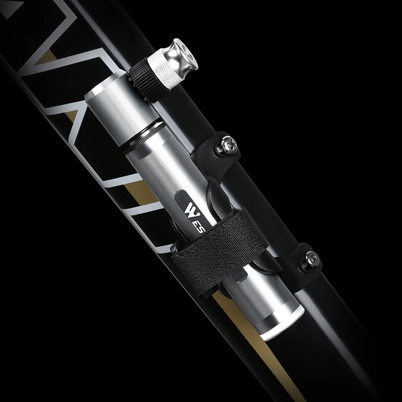 

WEST BIKING Mini Hand Bike Pump Aluminium Alloy Lightweight 160PSI Schrader Presta Handle Inflator Cycling Tire Air Bicycle Pump