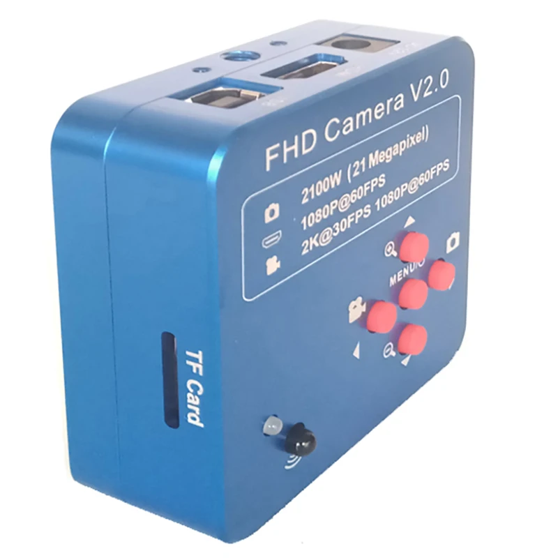 Hd 1080P 60Fps 2K 2100W 21Mp Hdmi промышленный электронный Usb цифровой видео микроскоп камера +