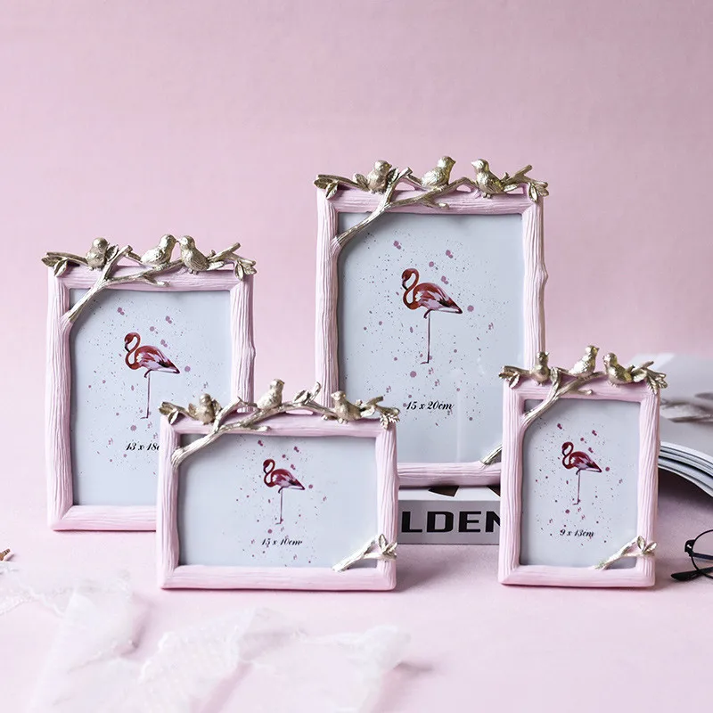 Фоторамка из смолы в ретро стиле креативное винтажное 3D изображение дерева с