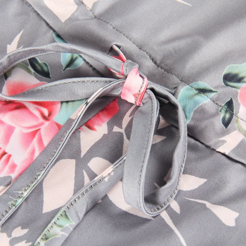 

Floral Women Casual Sleeveless Spaghetti Strap Striped Lounge Pajama Jumpsuit Comfortable Wide Leg Pants Jumpsuits Overall GV736