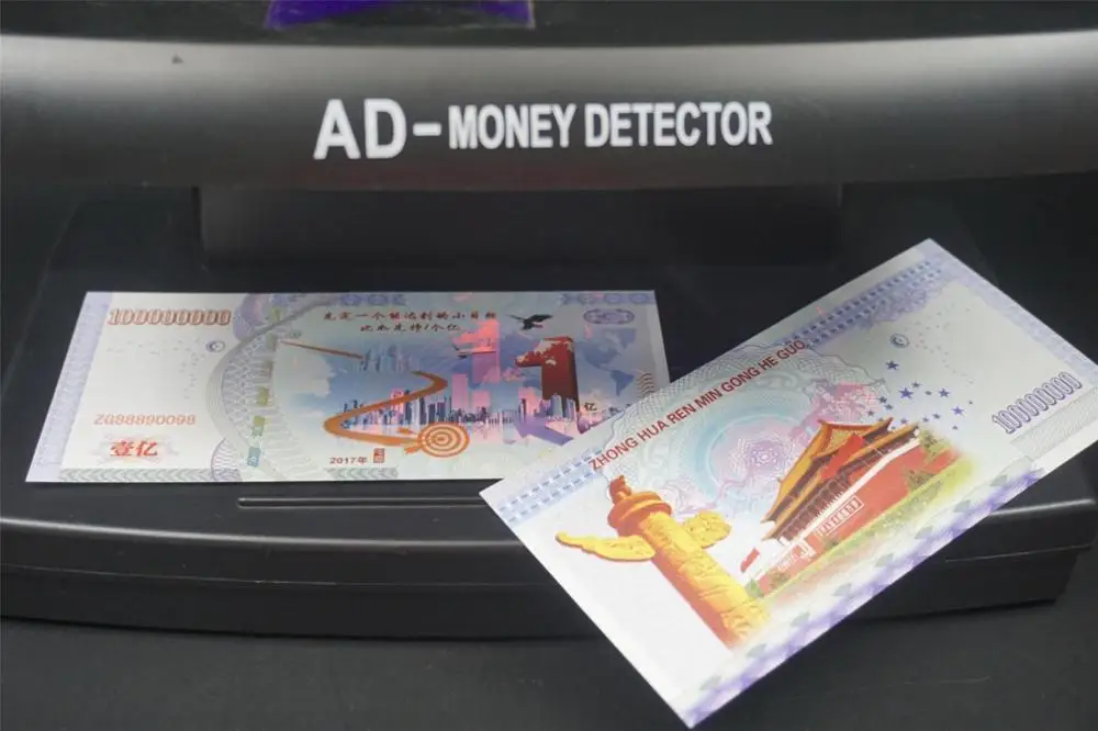 Сто миллионов китайских банкнот бумажные банкноты анти Поддельные Банкноты не