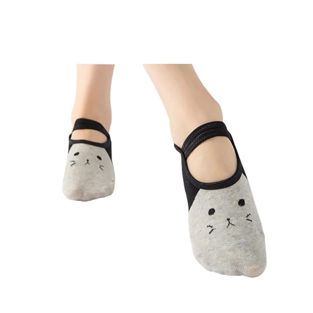 С Кошачьей мордочкой распродажа 1 предмет модные женские туфли из хлопка йоги