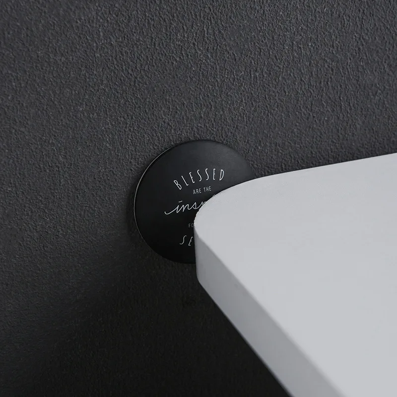 Горячая ручка двери настенный щит 4 шт круглый мягкий силиконовый Настенный