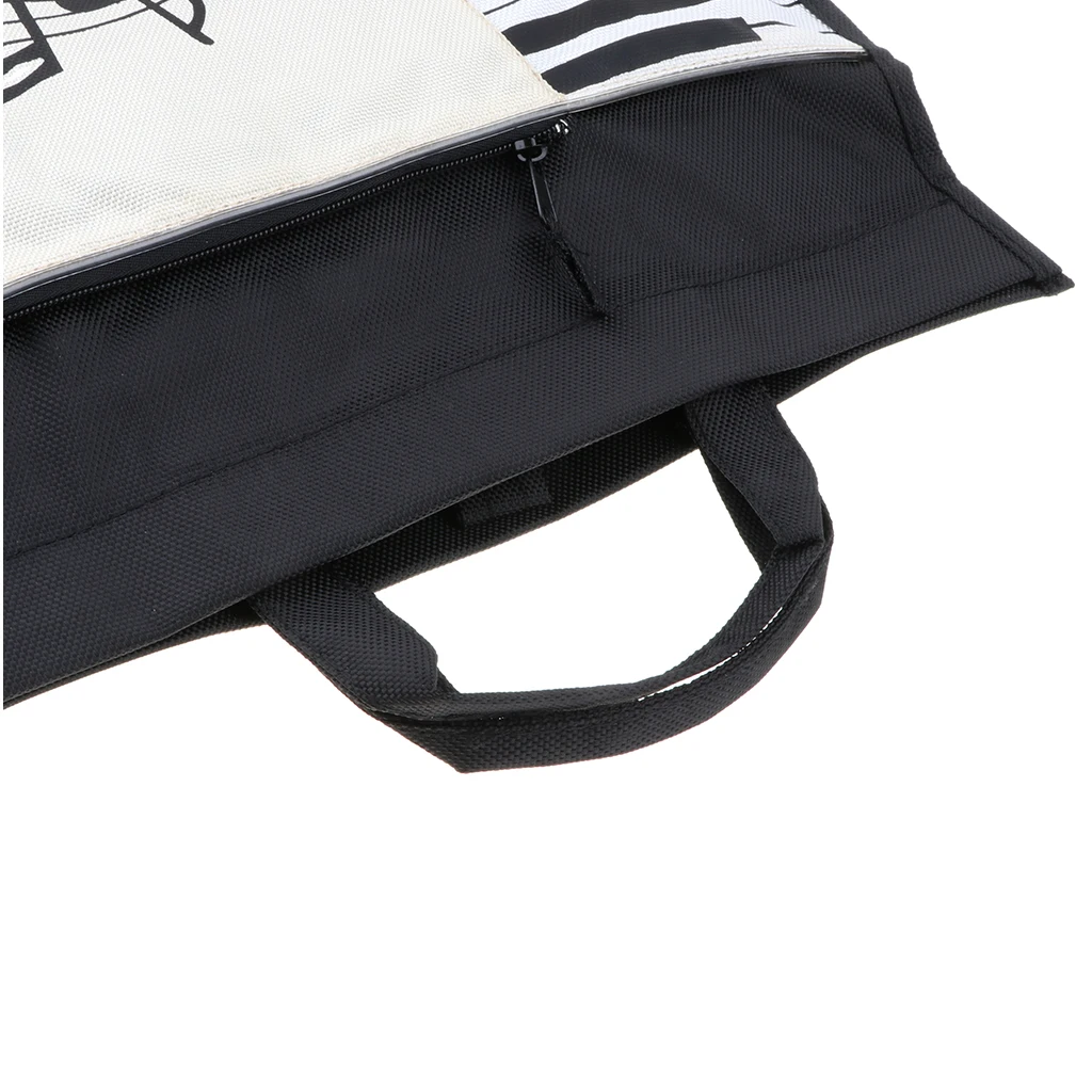 Студенческий рюкзак в музыкальном стиле сумка тоут через плечо 37x27 см|Детали и