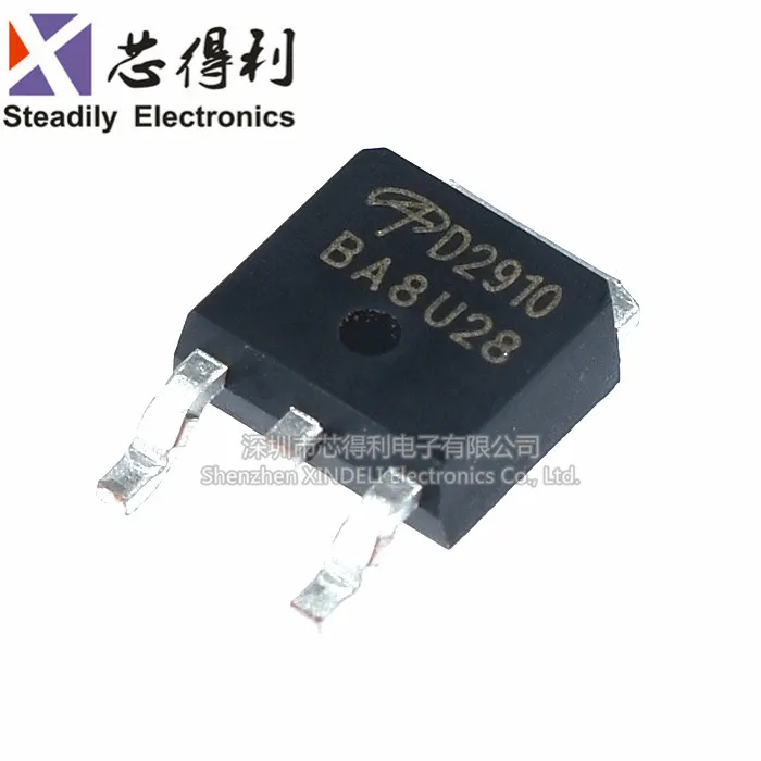 

10pcs/lot New Aod2910 N Channel Field Effect MOS Tube 31A 100V Patch To252