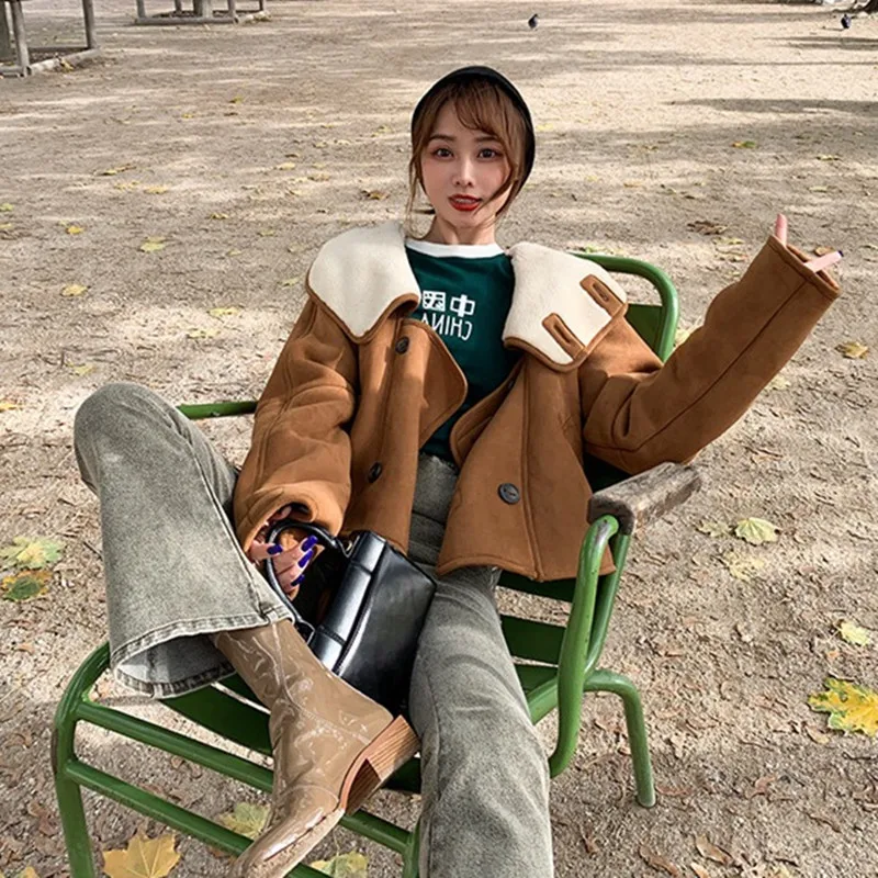 

Patent Leather Women Ankle Boots Back Zipper Chunky Heel Shoes Woman Short Booties Spring Autumn Ladies Boots Dress Shoes