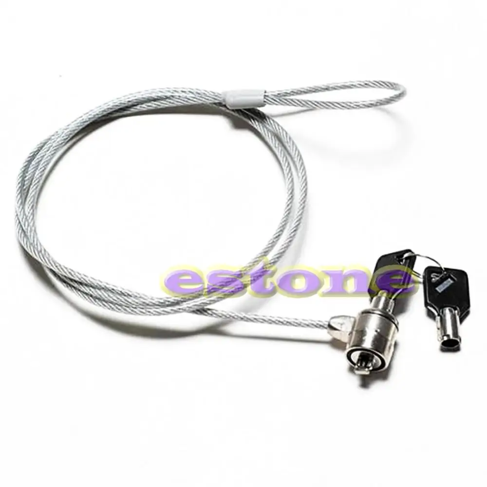 

Notebook Laptop Computer Lock Security Security China Cable Chain With Key New