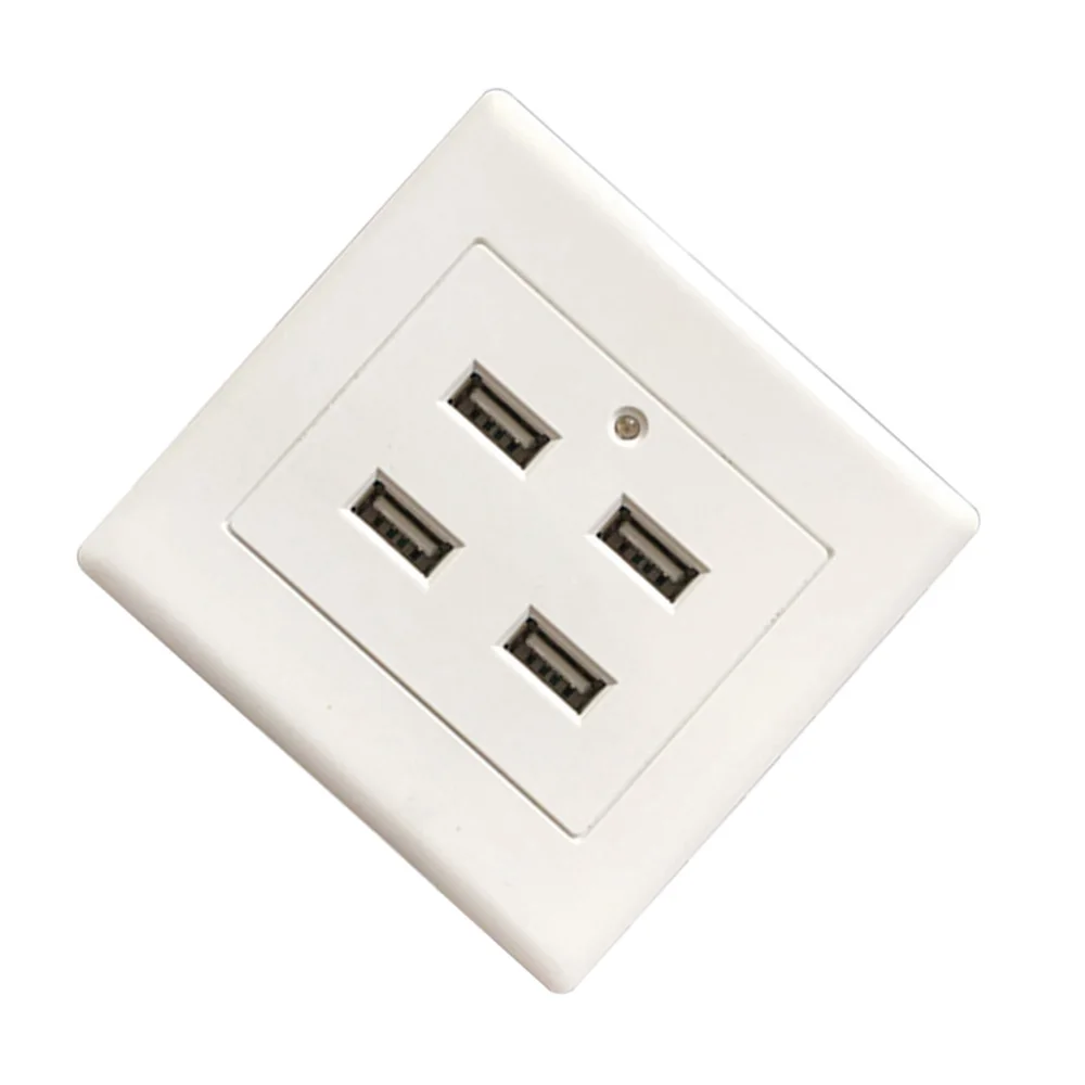 2019 новые полезные 4 Порты и разъёмы USB Wall Зарядное устройство пластинчатый