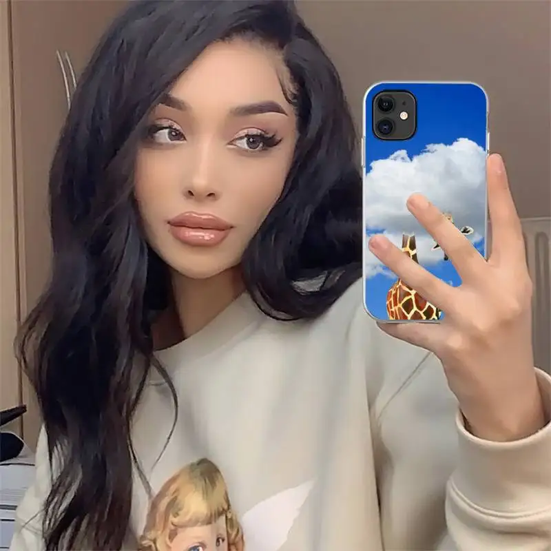 

Giraffe animal pattern painting Phone Case For iphone 12 mini 5 5s 5c se 6 6s 7 8 plus x xs xr 11 pro max