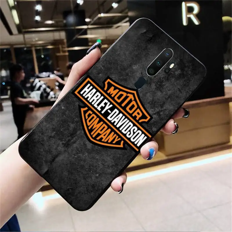 

Harley Motorcycle Davidson Phone Cases For Oppo Reno2 Z 2Z Realme5 6 Pro R9S 11 Plus 15 17 Pro