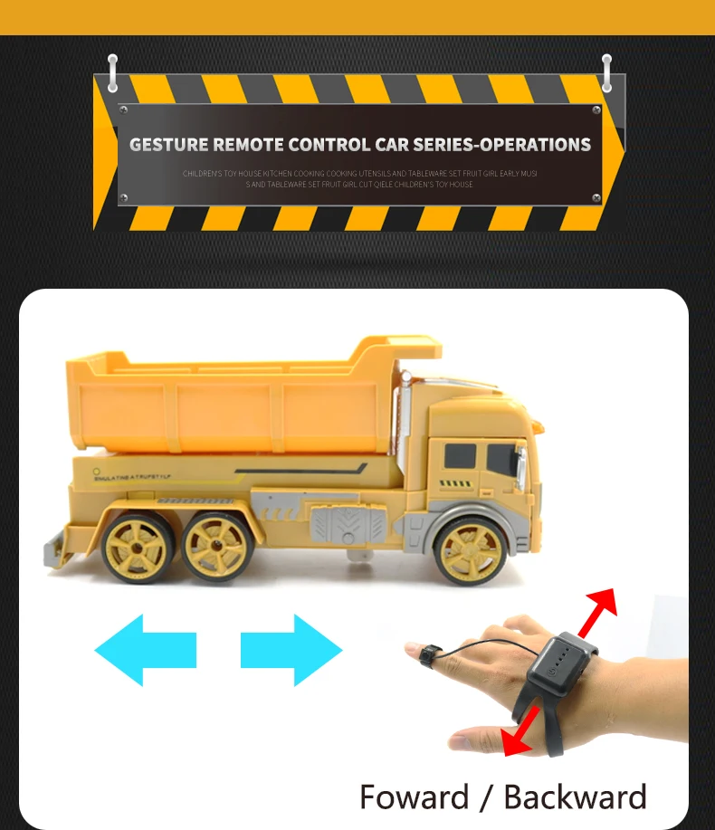 Игрушка для мальчиков экскаватор Gesto машинки RC 1:12 игрушки с музыкой RC инженерный автомобиль трактор 2,4G Роботизированный пульт дистанционного управления грузовик VS Huina