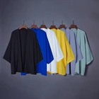 Пальто-кимоно женское, однотонное, весна-лето, 2020