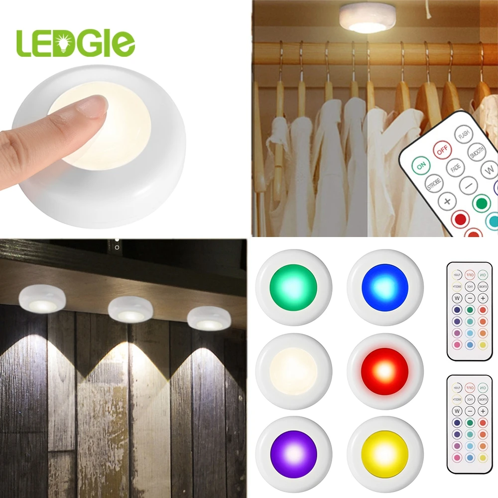 Новинка 2020 дистанционный шкаф с 12 цветами светильник RGB для шкафа кухни