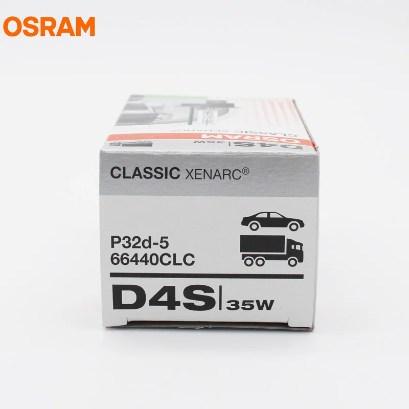 

OSRAM D4S 12V 35W 66440CLC CLASSIC Xenon Bulb 4300K Warm White Car Headlight
