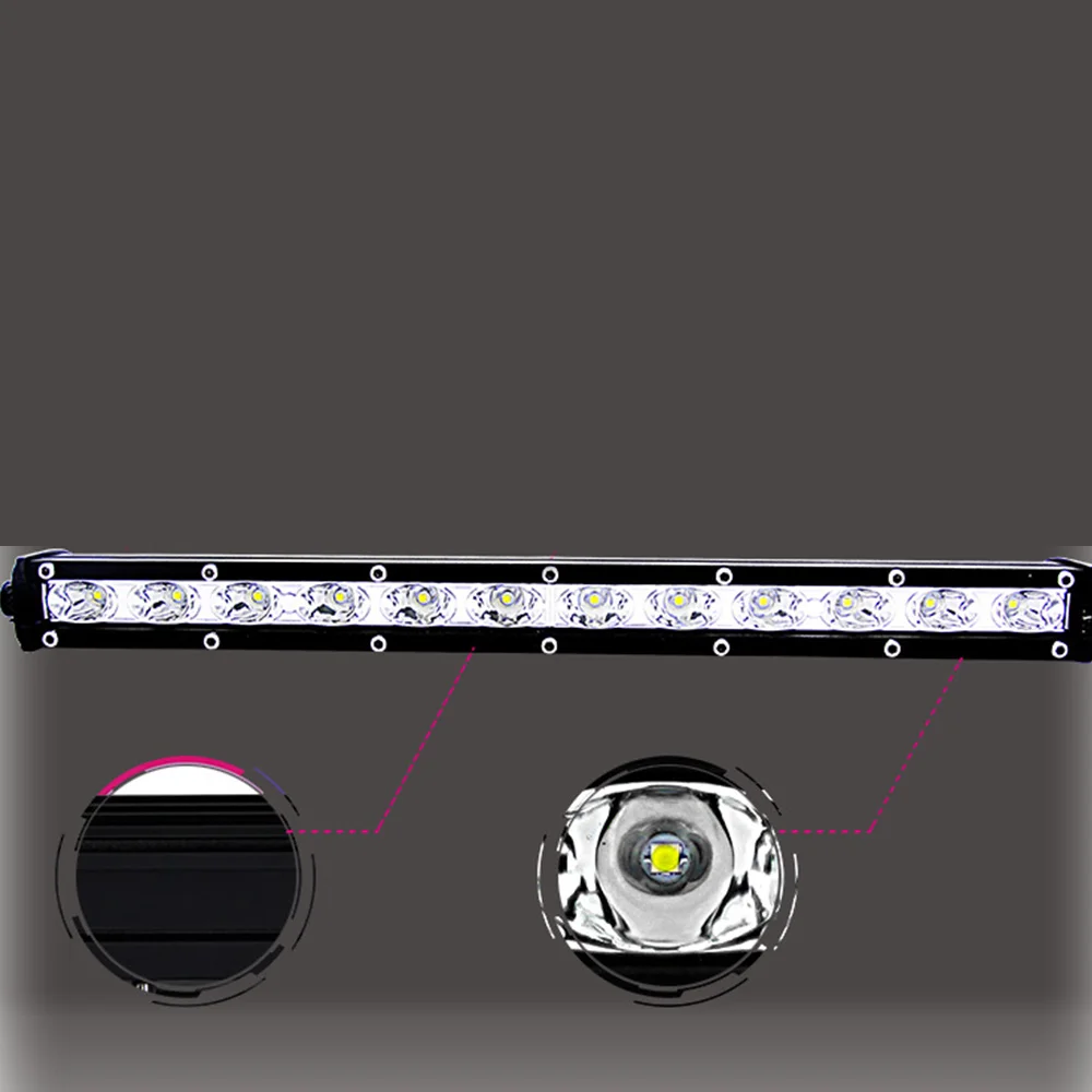 

Car Light 36w 12led Work Light Car Light 39.0 Cm * 5.3 Cm * 3.2 Cm