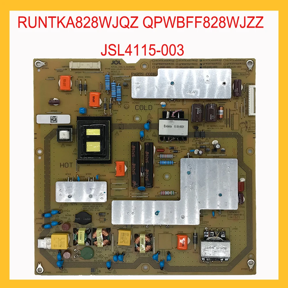 RUNTKA828WJQZ QPWBFF828WJZZ Стандартная плата поддержки мощности для Sharp TV .. Плата
