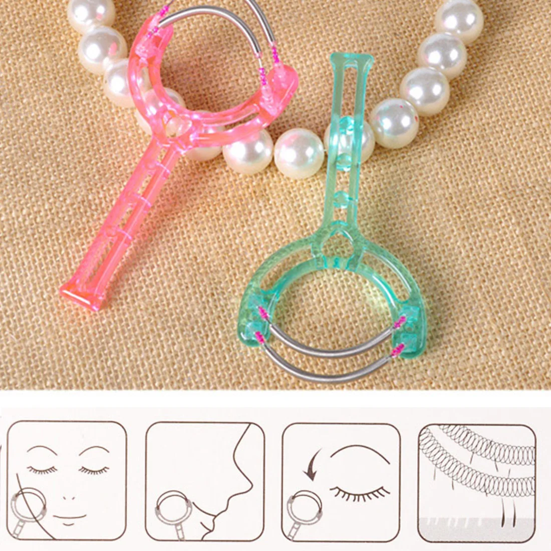 1 шт. ручной эпилятор с двойными пружинами для удаления волос на лице|Бритва| |