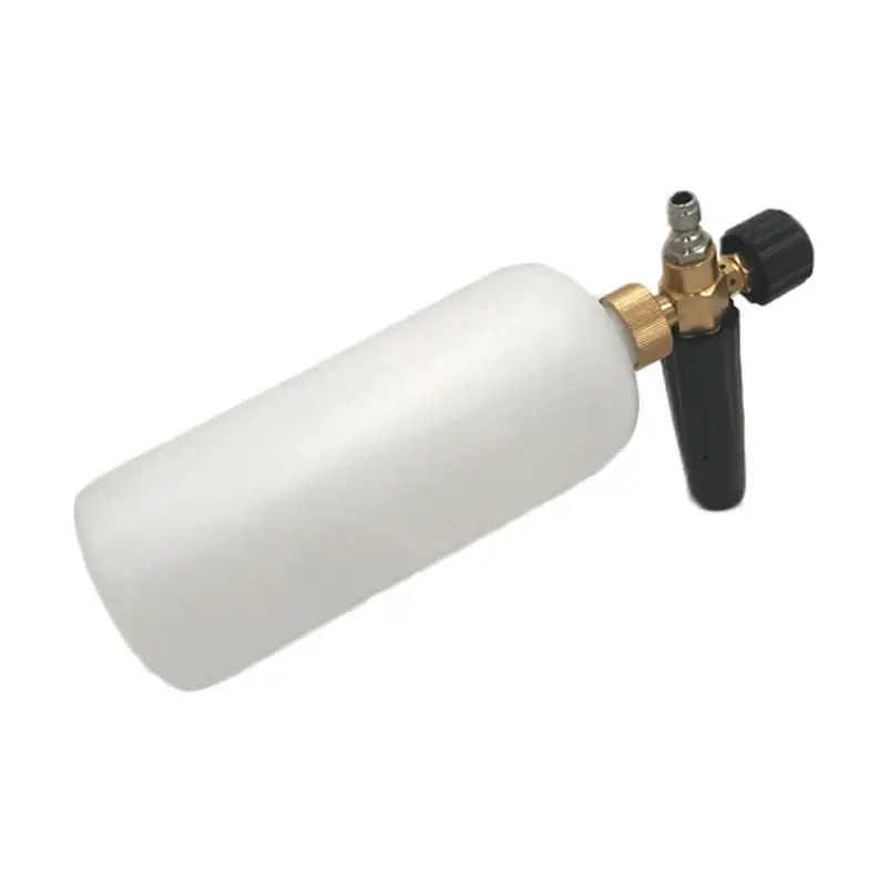 

1/4" High Pressure Snow Foam Lance Jet Car Washer Adjustable Nozzle Soap Dispenser Sprayer Watering Spray Sprinkler