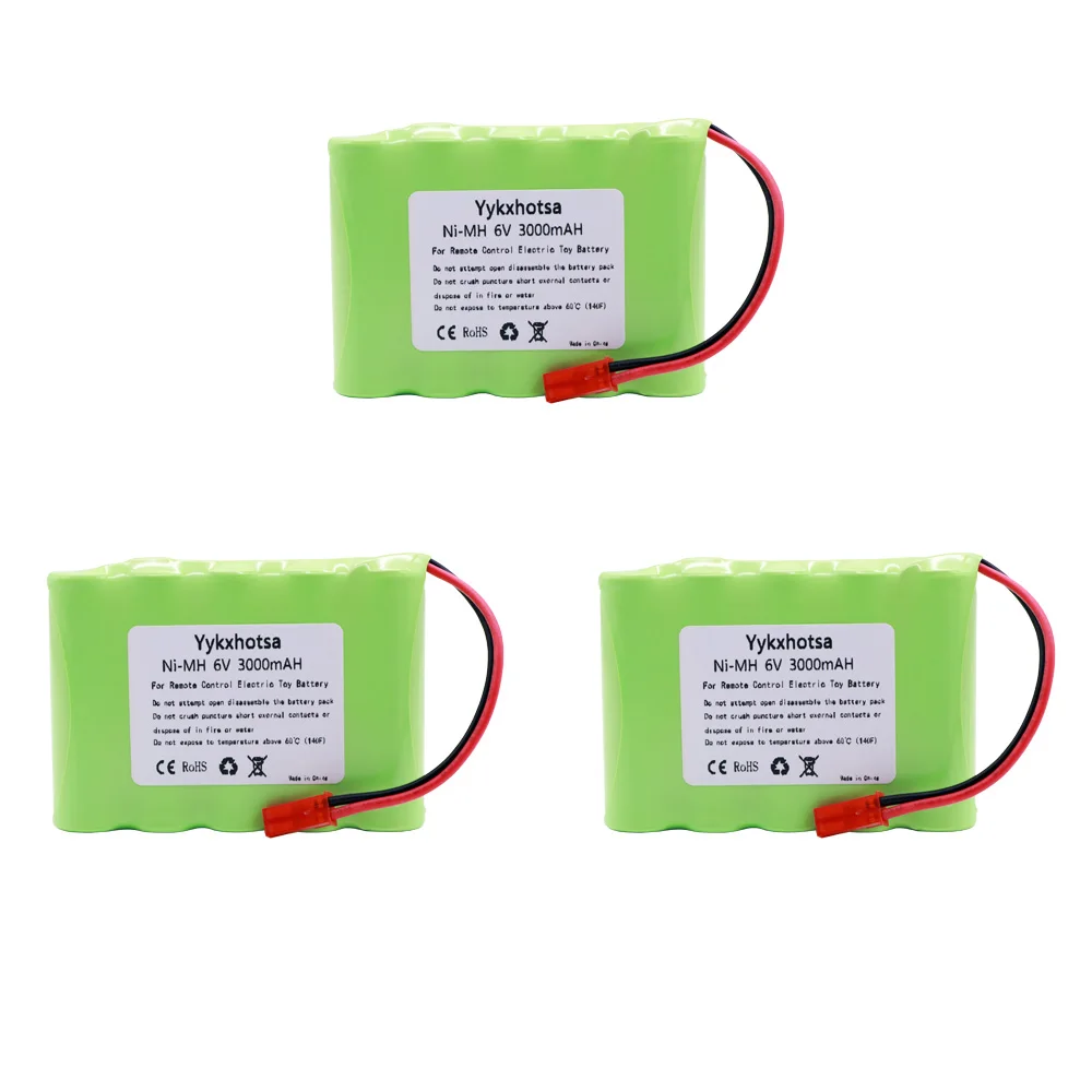 235 шт 6в 3000 мач ni mh аккумулятор m моде