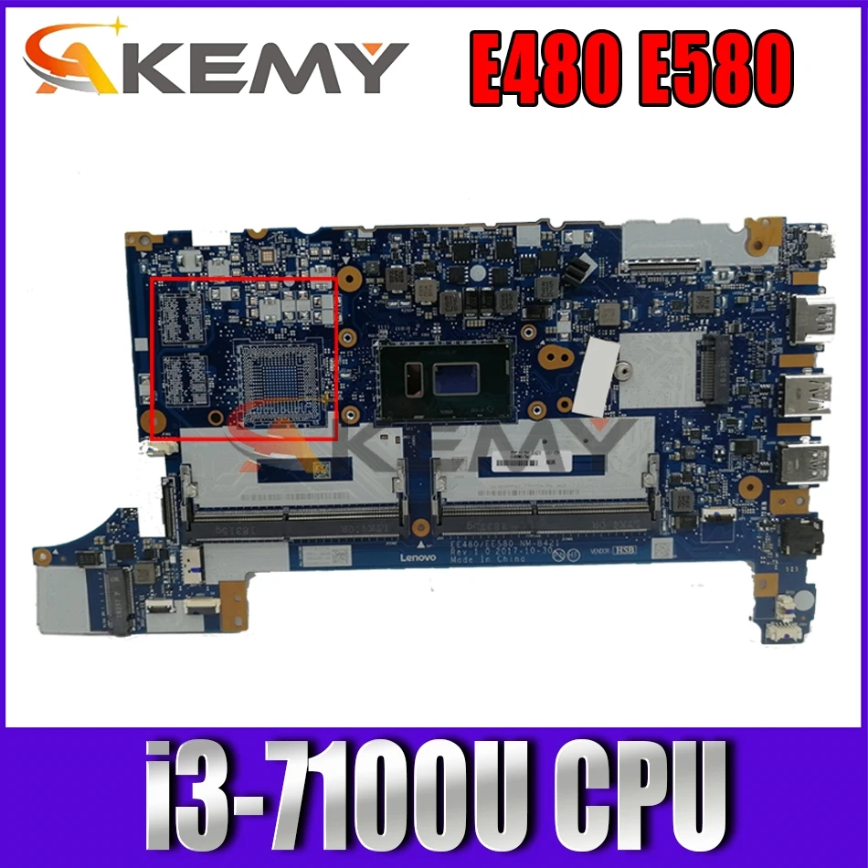 

Материнская плата для ноутбука Lenovo ThinkPad E480 E580