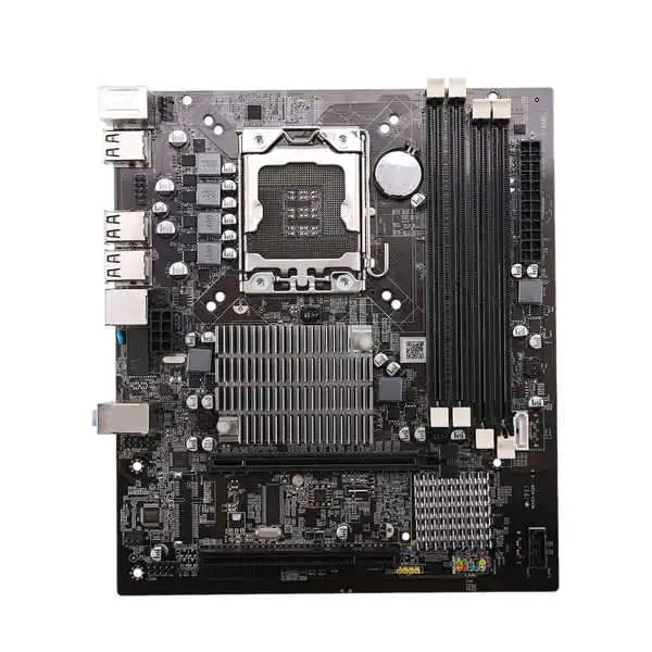 X58 настольная материнская плата LGA 1366 4 канальный DDR3 32 Гб RAM для Intel E5520/L5520 X5650 Core