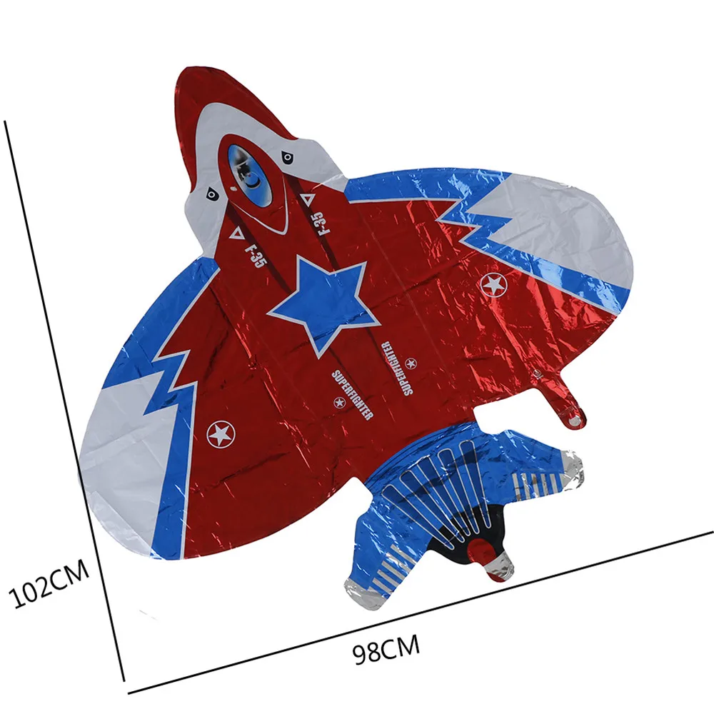 Машинка для мальчиков поезд самолет игрушечный воздушный шар алюминиевая фольга