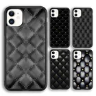 Стеганый текстурный чехол для телефона с рисунком дивана для iPhone женский чехол для iPhone 6s 7 8 plus X XS XR 11 12 13 pro max Samsung Galaxy S8 S9 S10