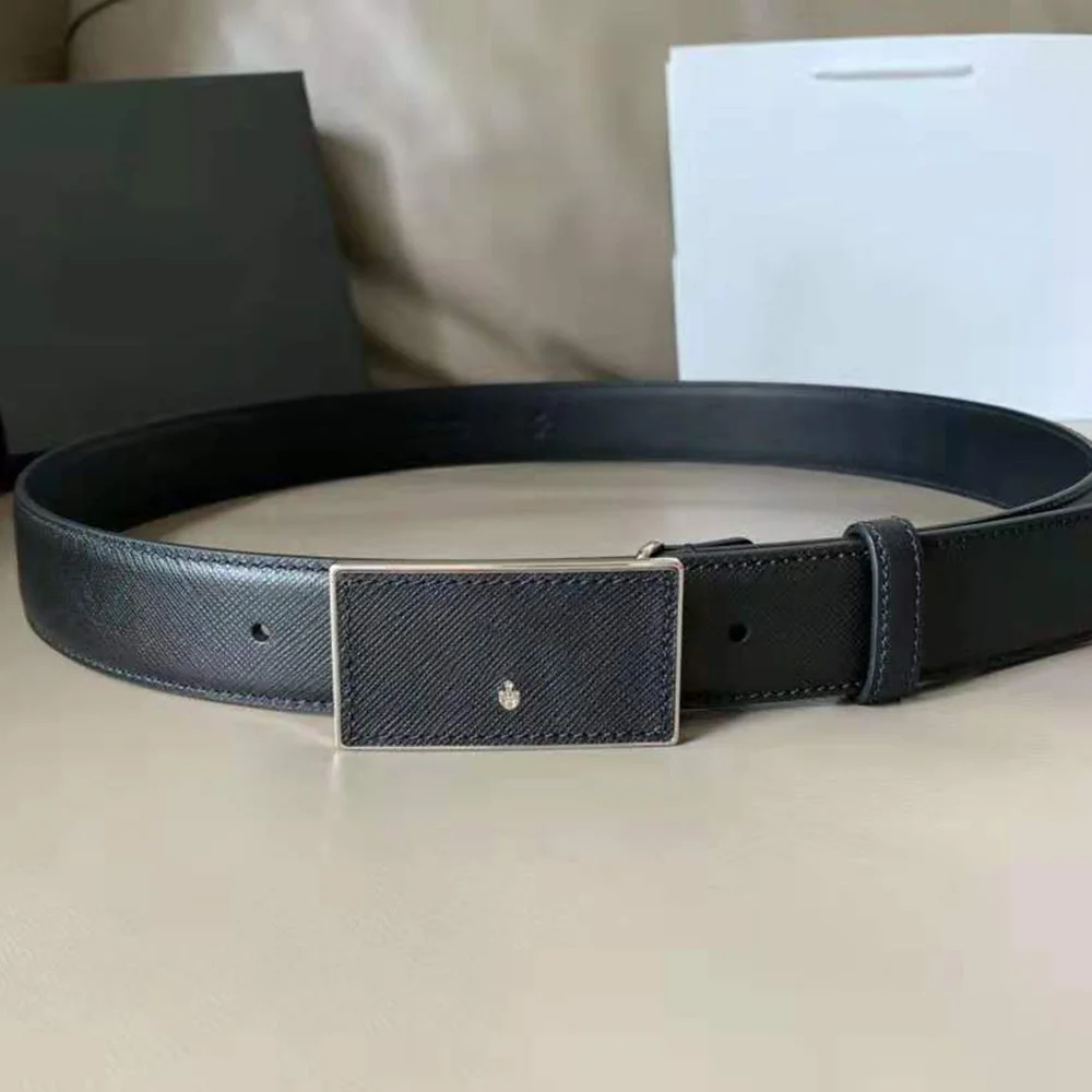 

Ремень мужской из натуральной кожи, 3,4 см, в классическом стиле