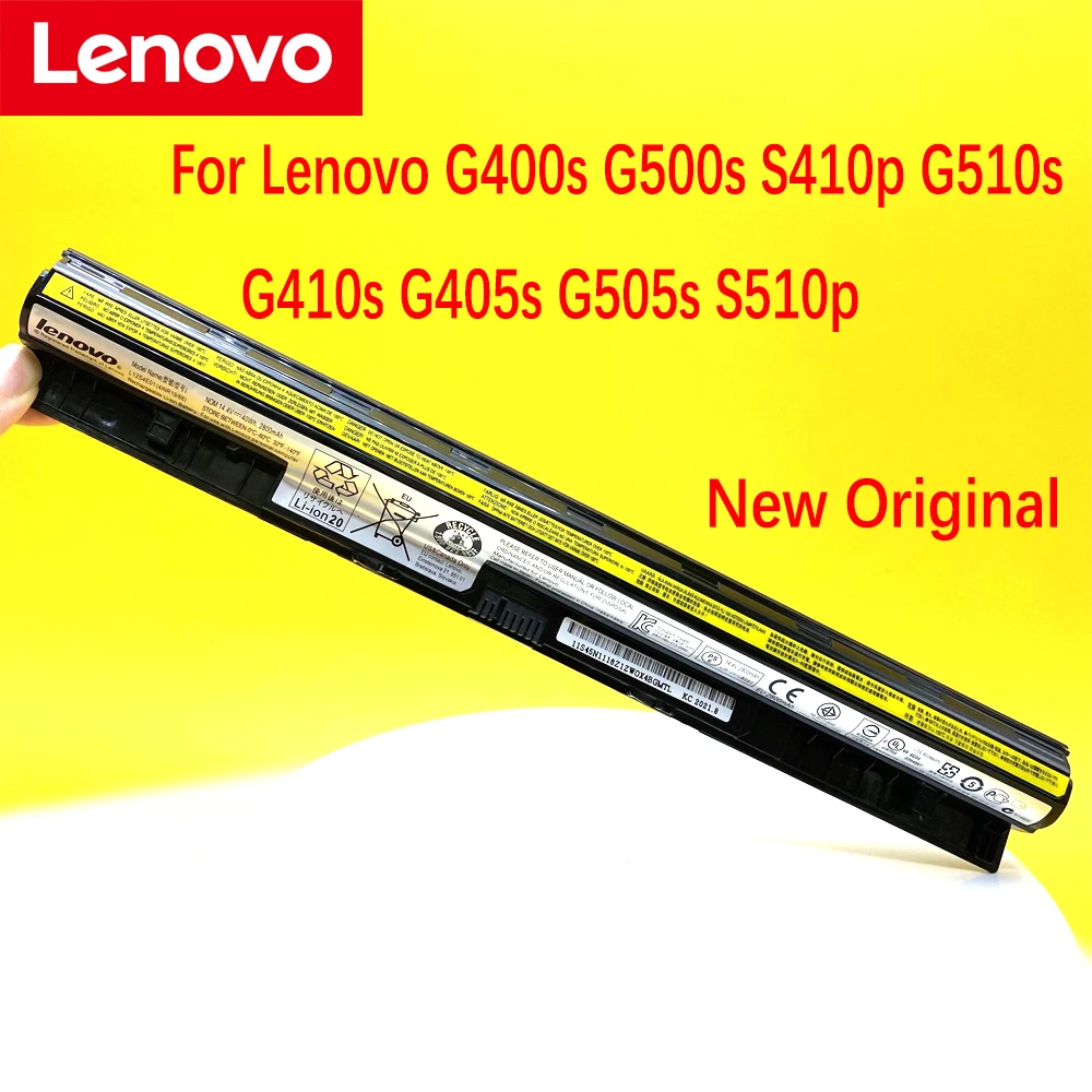 

NEW Original Lenovo L12M4E01 G400S G410S G500 G500S G510S G405S G505S S510P S410P Z501 Z710 L12L4A02 L12L4E01 Laptop Battery